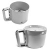 112204S Food Processor Gray Bowl 3 Quart compatible with Robot