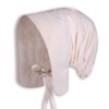 MYTHOLON Greta Medieval Maid Cap, Women's Canvas Cotton, Fancy Dress