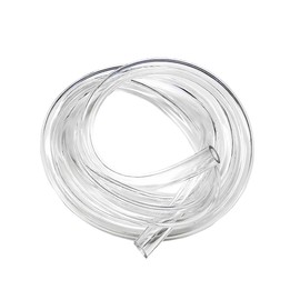 NYTKL Colorful Fuel Line Hose Tube, 0.2 inch 3.28 feet Flexible Silicone Gas Line Petrol Hose, Universal Vacuum Oil Gas Tubing Pipe Replacement for Motorcycle Dirt Pit Bike ATV (White)
