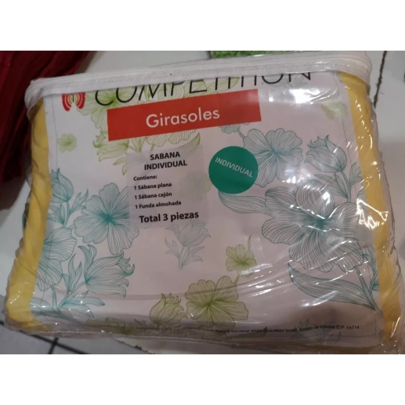 Sábanas Girasoles Individual Competition