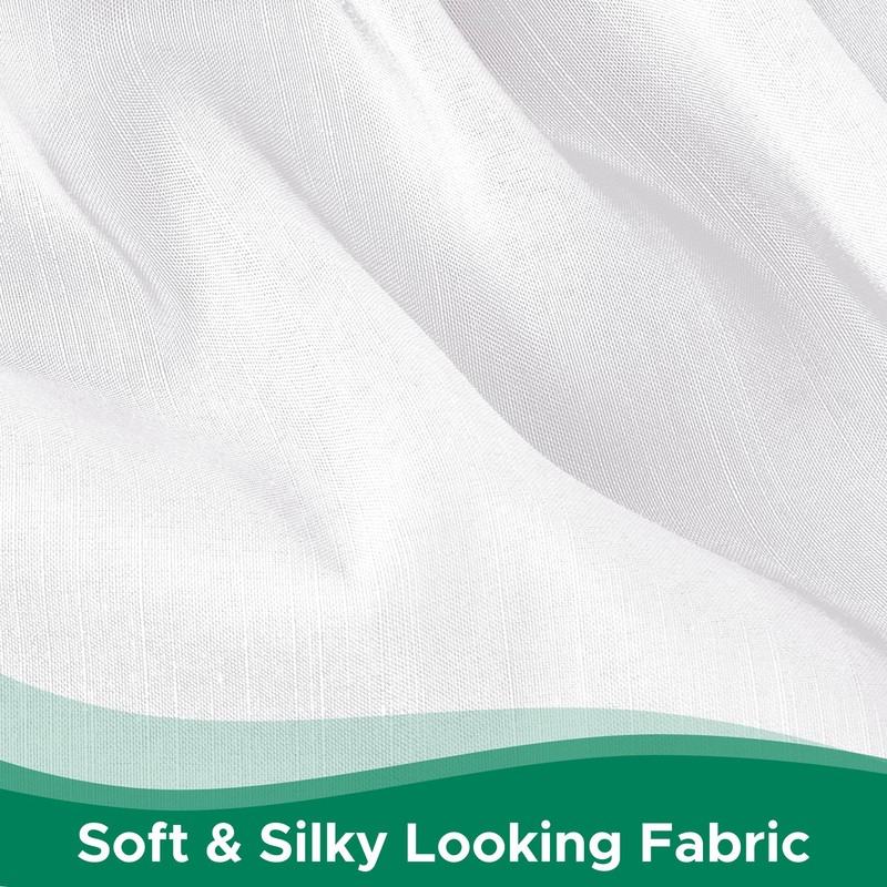 Biscaynebay Wrap Around Bed Skirts for Twin & Twin XL