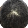 RESHE Toupee For Men Human Hair Replacement System Fine Mono