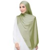 Lina & Lily Luxury Satin Hijab Head Scarf Shawl Wrap