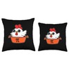 Chicken Pot Pie Funny Sarcastic Tee Throw Pillow