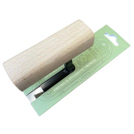 Posh Chalk PCT012 Premium Finishing Trowel - Petite 12x4.3cm - Stainless Steel Flexible Blade + Ergonomic Handle - Smooth Controlled Finish - DIY, Art, Crafts, Grout, Plaster, Drywall, Tile