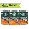 Starbucks Crema Collection Premium Instant Salted Caramel Flavored Instant Coffee,