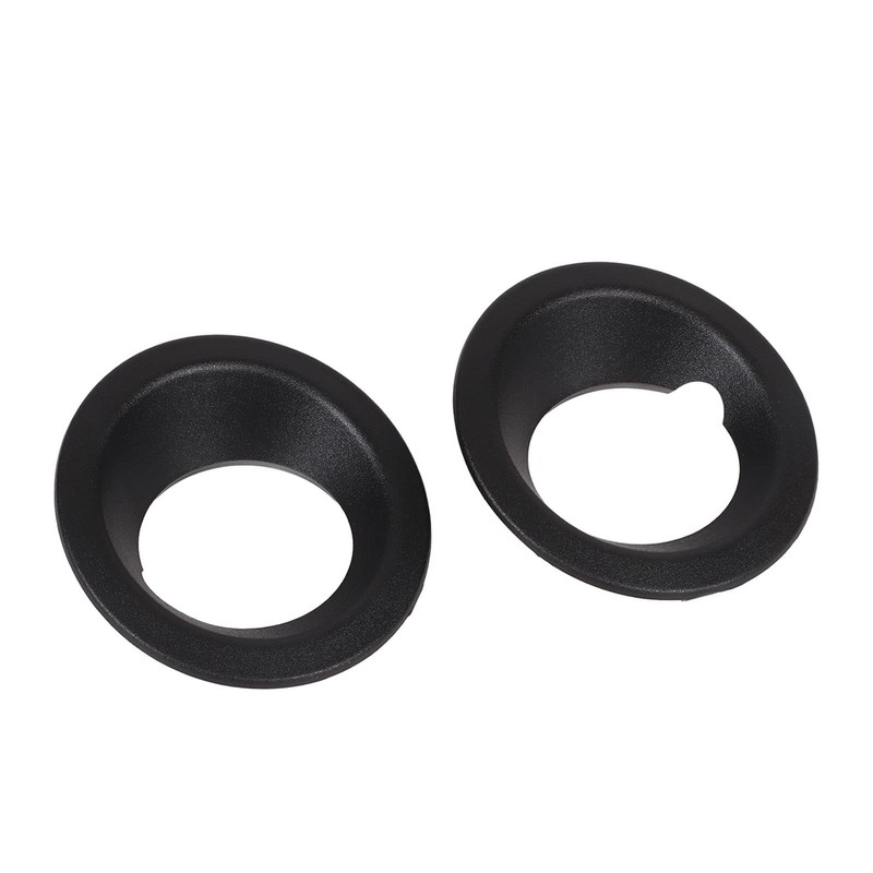 Headlight Eyebrow, Yosoo 2 Pieces Front Bumper Fog Light Ring
