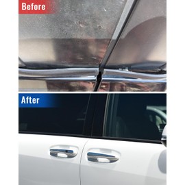 Car Window Weatherstrip Fit for Toyota Sienna 2011-2020, Upgrade Sun-Proof Window Moulding Trim Seal Belt Replace 6816008020 6821008020 6818008020 6823008020