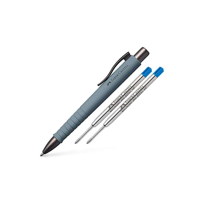 Faber-Castell - Poly Ball XB Ballpoint Pen (Urban Stone Grey,