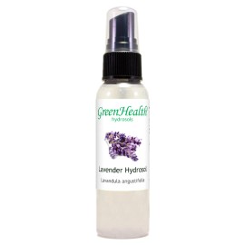 GreenHealth 2 fl oz Lavender Floral Water (Hydrosol) w/ Black Spray Cap