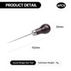 ZenithQuest 6 Pack Gourd-Shaped Sewing Awls, Professional Tailors Awl Tool