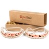 Pettsie Matching Friendship Bracelets, 2 Pack Set, Easy Adjustable, Soft
