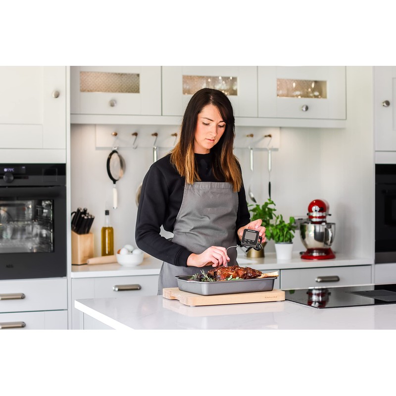 KitchenAid Global Digital Wired Probe Thermometer, Black, -20 to 250°C,