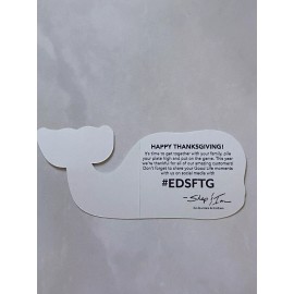 Vineyard Vines Roasted Turkey Thanksgiving Whale Sticker New Mint RARE (4" X 2")