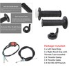 CALU LUKY 22mm Twist Throttle Accelerator Handle Grips, 50 90