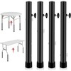 Laowu Table Leg Extenders for Folding Tables, Folding Table Legs