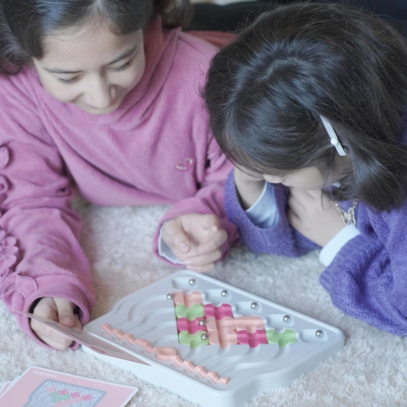 nunukids Marble Circuit Puzzle - Exciting Maze Game Toy for