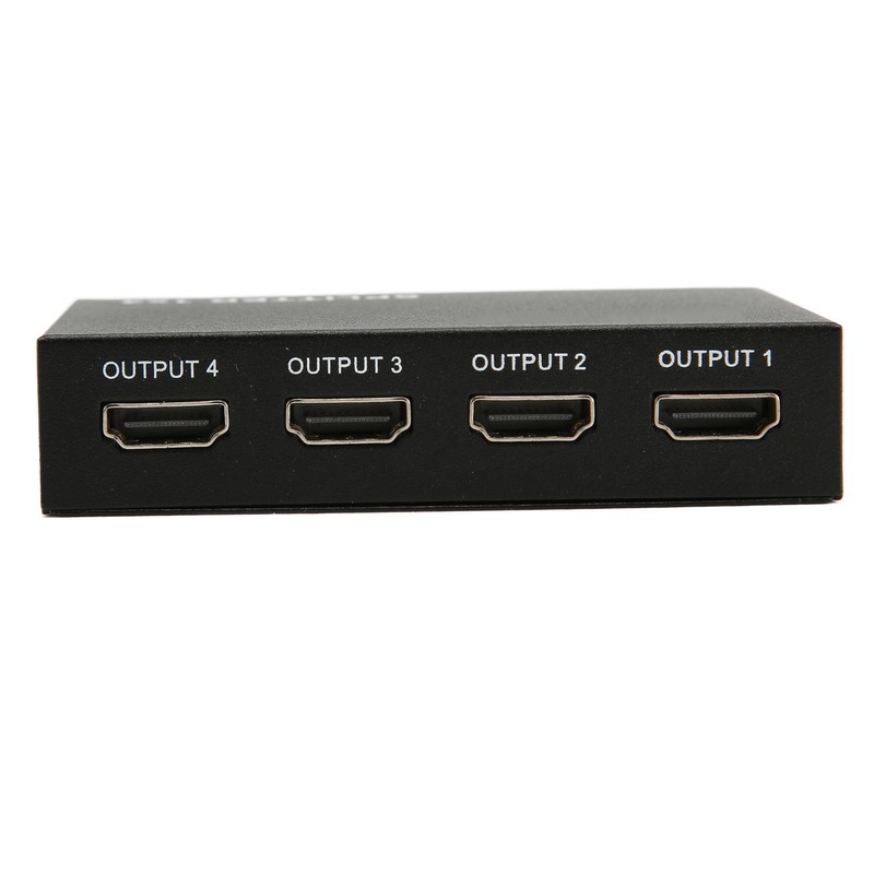 1x4 HD Multimedia Interface Splitter 1 in 4 Out 3D