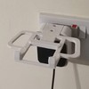 Echo Show 5 Plug Bracket Plug Mount (Angled, White)