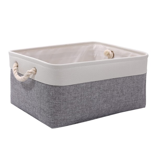 Small Storage Box with Handles, Foldable Wardrobe Baskets for Storage,