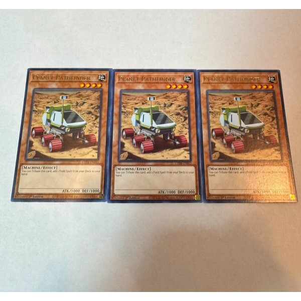 yugioh planet pathfinder rare 3x crbr-en042 crbr