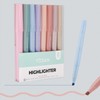 YISAN Pastel Highlighters,Soft Chisel Tip Bible Highlighter Pens No Bleed