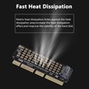 GELRHONR M.2 NVMe PCIe 4.0 Adapter with, Support M Key