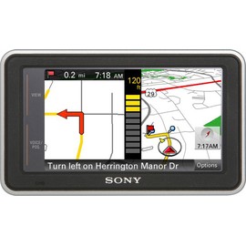 Sony NVU73T 4.3-Inch Widescreen Portable GPS Navigator