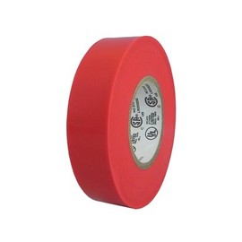 Colored Electrical Tape - Other Widths (62018-C) (1"(24mm) x 66' - 96 Rolls Per Case, Red)