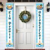 BOOMTOP 2pcs Oktoberfest Deko Banner Bayerische Dekoration Girlande Oktoberfest Willkommen