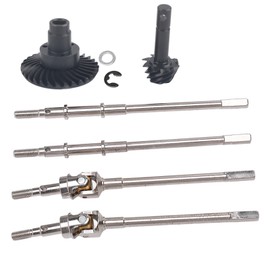 Front Rear Drive Shaft Gear Set for Axial SCX10 II 90046 90047 1/10 RC Car Front Rear Drive Axle