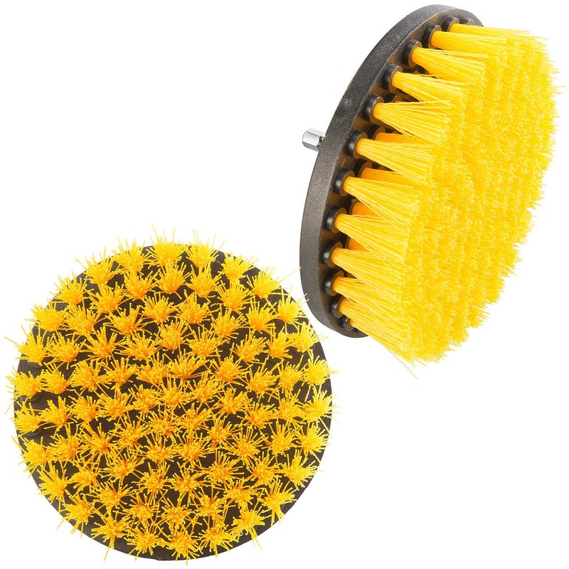 AGT Brush attachment: 8-piece brush set for drill and cordless