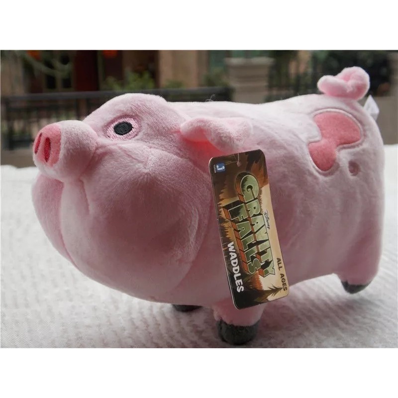 Microplush Peluche Gravity Falls Cerdito Pato Waddles 18 Cm