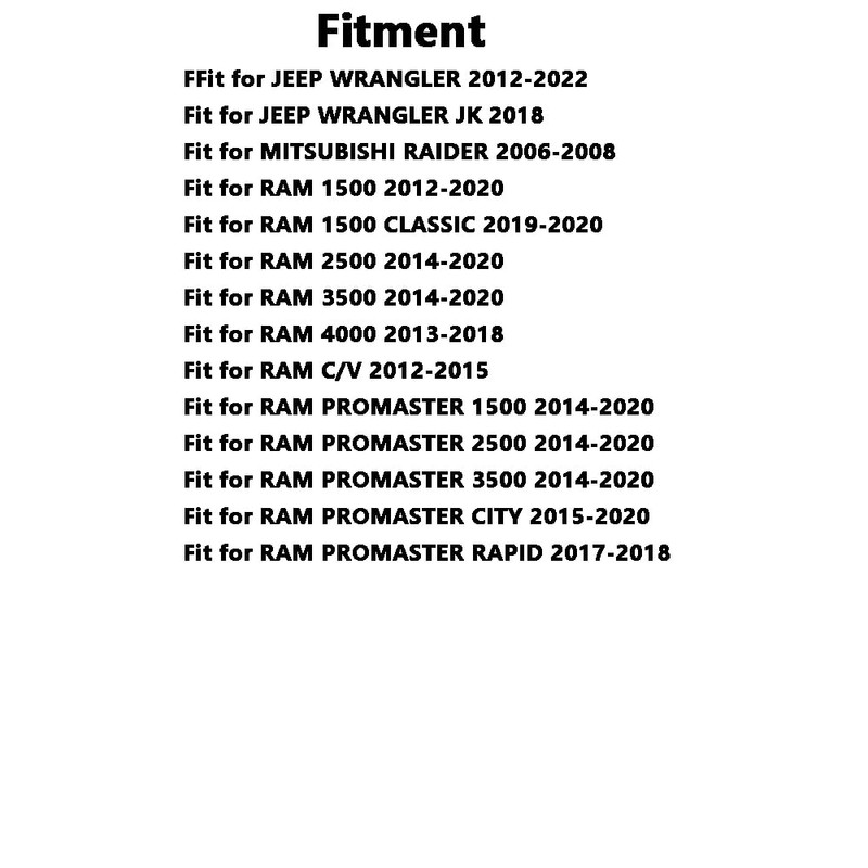 Riloer A/C Pressure Switch Sensor, A/C Pressure Switch Sensor 68156982AA,