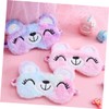 Mikinona Cartoon Sleeping Eye Mask for Soft Tie Dye Blindfold