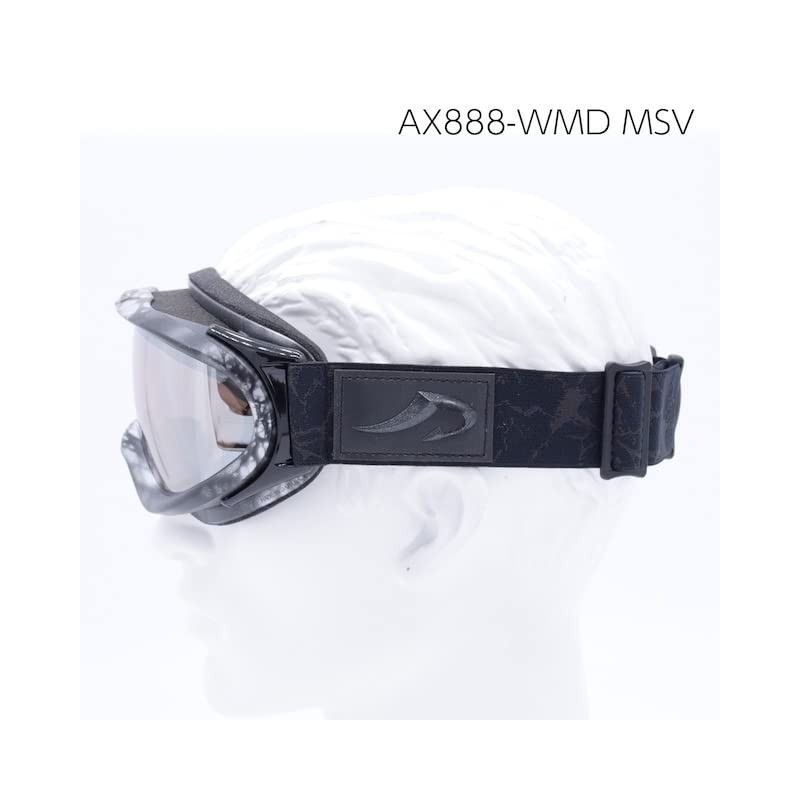 AXE Men's Ski Snowboard Goggles AX888-WMD White (WT)