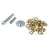 Edward Tools Grommet Kit 1/2” - Heavy Duty Brass Eyelet