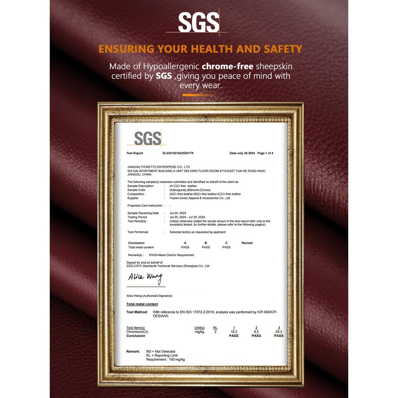 GSG Womens Genuine Leather Gloves Winter Touchscreen Fleece Lined Gloves