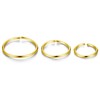 JSDDE 6pcs 20G Stainless Steel Nose Ring Hoop Septum Lip