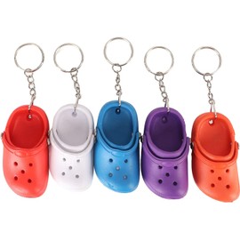 Croc Mini Llavero de Zapato, 20 Piezas, Llavero de Zapatilla, Bonitos Abalorios para Mochilas, Regalos para Niños y Niñas