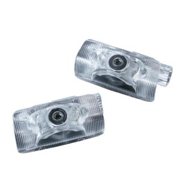 VALENTI Jewel LED Projection Courtesy Lamp Door Welcome Light Logo Projection, 2 Pieces, Type A