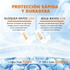 Weud Bloqueador Solar Invisible Fit Sun Cream Spf50 50ml 2pc