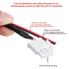 Acouto Module Bluetooth gl1800-3-Pin AUX Bluetooth Cable Adapter Stereo Music Fit for GL1800