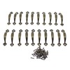 Olive-G 20 Pcs Fashion Distressed Handle with Screws