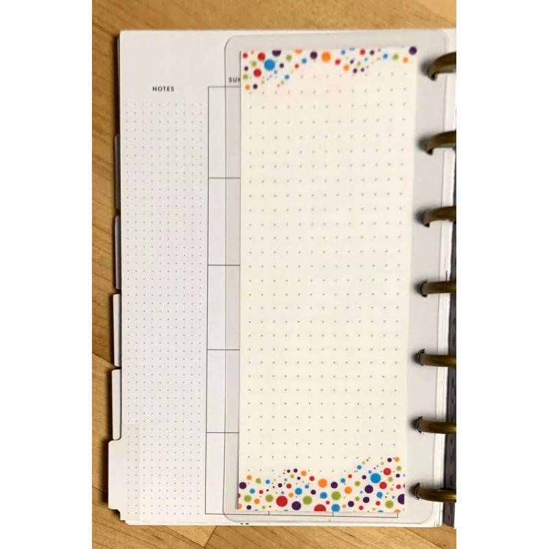 Handmade Lined Notes and Dot Grid Short Dashboard 4 use