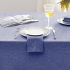 Softalker Linen Textured Rectangle Tablecloth,Waterproof Wipeable Farmhouse Burlap Table Cloth,
