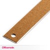 Officemate Classic Stainless Steel Metal Ruler 15" Metric Silver 66612