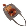 Pet Canvas Shoulder Bag Breathable Portable Pet Outing Shoulder Bag