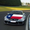 Texas Car Hood Cover Flag 3.5X5FT 100% Polyester Elastic Fabrics