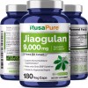 NusaPure Jiaogulan 9000 mg 180 Veggie Capsules (Extract 20:1, Vegetarian)